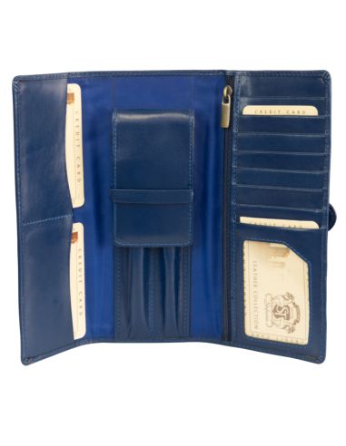 Skórzany organizer na karty i...