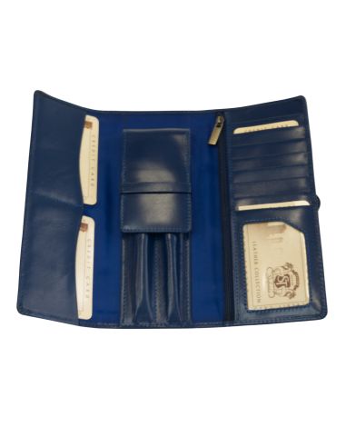 Skórzany organizer na karty i...