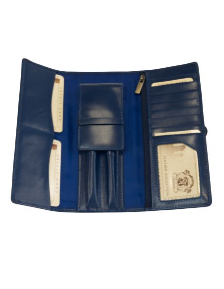 Skórzany organizer na karty...