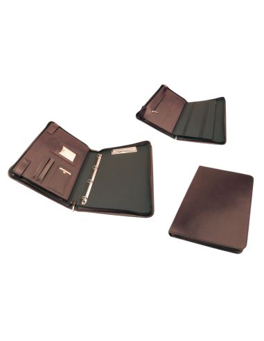 Skórzany biwuar na dokumenty z...