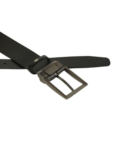 Skórzany pasek męski z odpinaną...