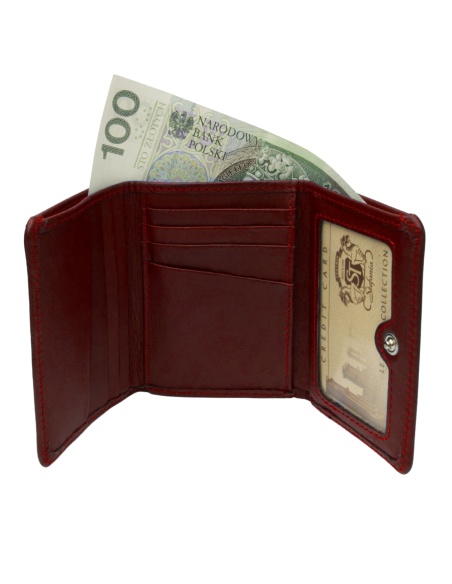 Skórzany portfel damski...