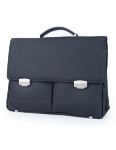 Skórzana teczka męska z...