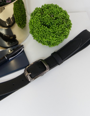 Skórzany miękki pasek damski Milen -...