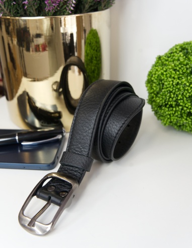 Skórzany miękki pasek damski Milen -...