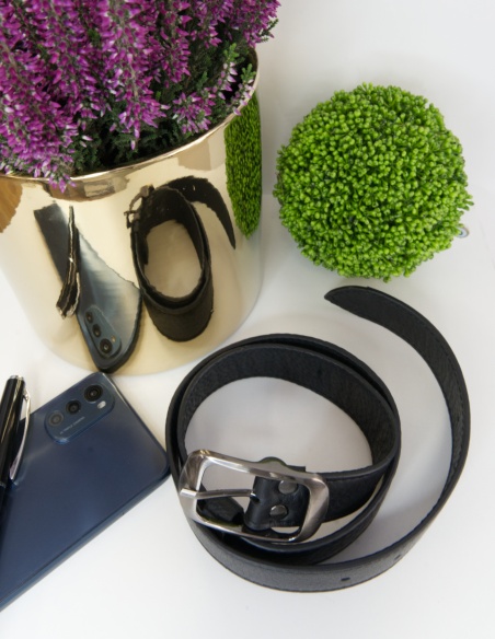 Skórzany miękki pasek...