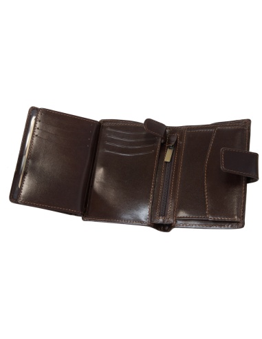 Wyprzedaż! Skórzany portfel męski...