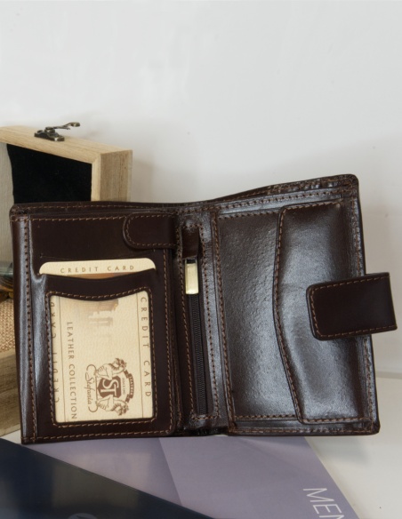 Wyprzedaż! Skórzany portfel...