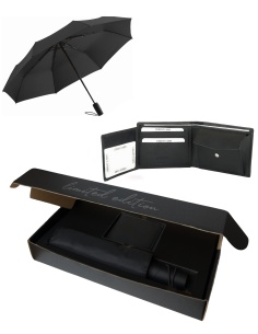 Zestaw prezentowy: skórzany...