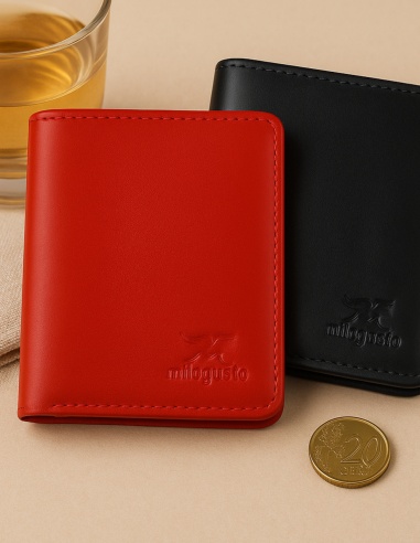 Skórzany mały portfel Elen - Mio Gusto