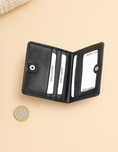 Skórzany mały portfel Elen...