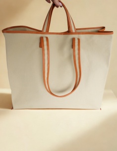 Duża torba lniana z... 2