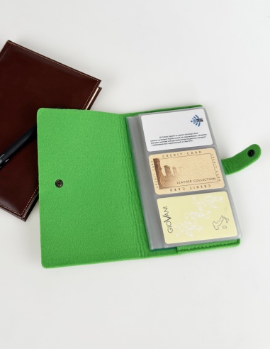 Filcowe etui na wizytówki - Stefania