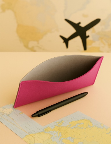 Filcowe etui na bilety - Stefania