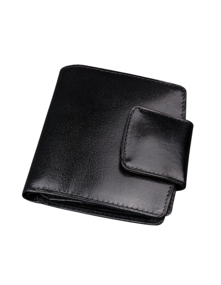 Skórzany mały portfel...