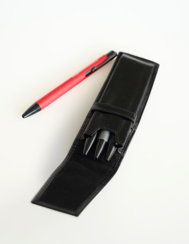 Skórzane etui na długopis
