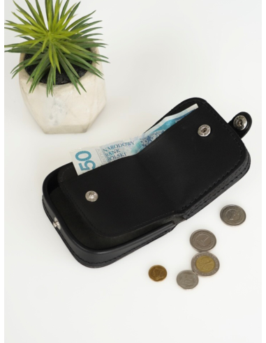 Skórzana podkówka banknotówka na...