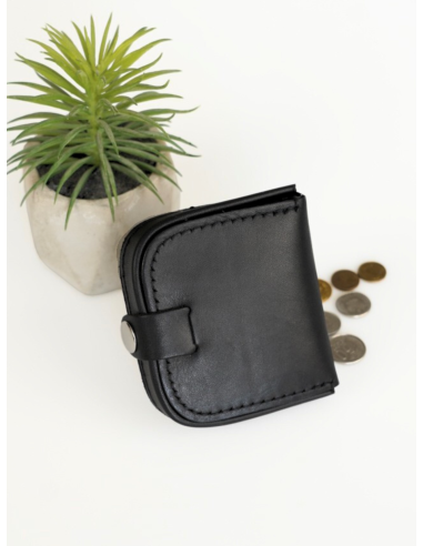 Skórzana podkówka banknotówka na...