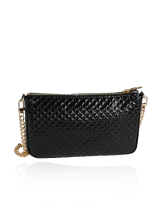 Skórzana torebka pikowana 2