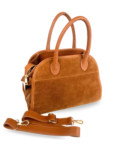 Zamszowa torebka - Iselda