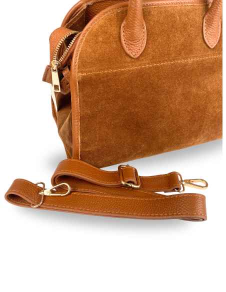 Zamszowa torebka - Iselda