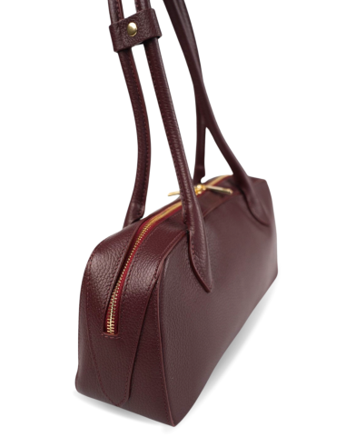 Skórzana torebka bagietka Stella