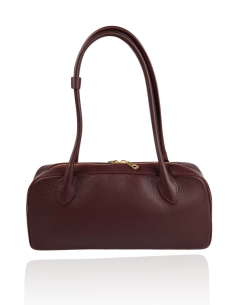 Skórzana torebka bagietka...