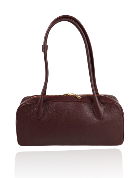 Skórzana torebka bagietka...