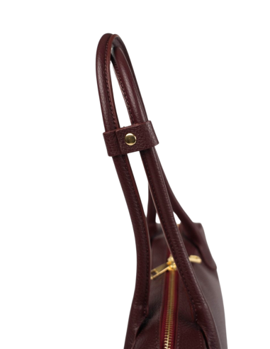 Skórzana torebka bagietka Stella