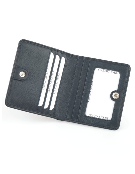 Skórzany mały portfel Elen...