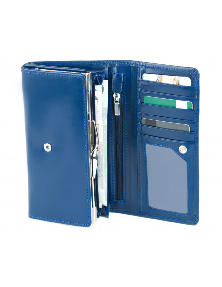 Skórzany portfel damski...