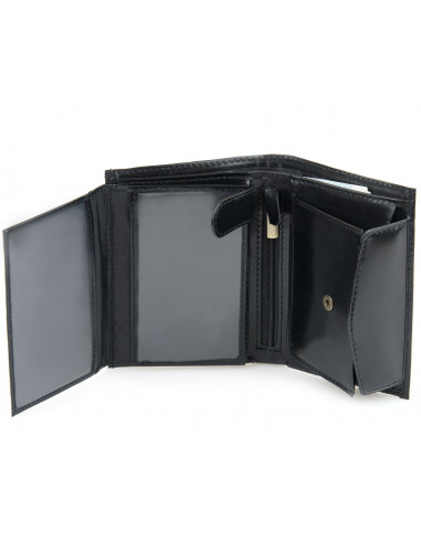 Skórzany duży portfel męski Alloy -...