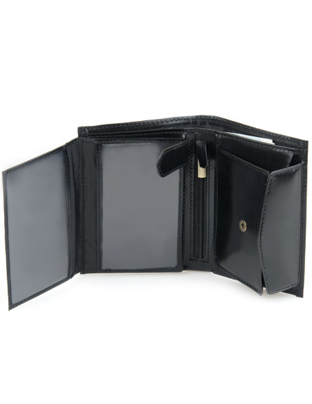 Skórzany duży portfel męski...