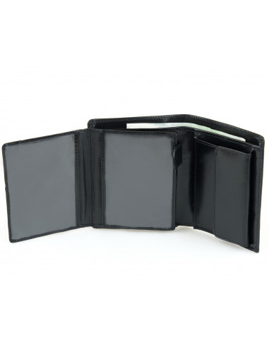 Skórzany duży portfel męski Rise -...