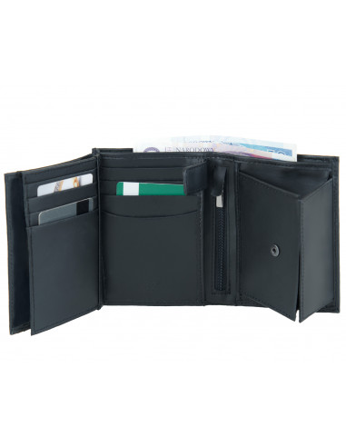 Skórzany portfel męski Steve - Stefania