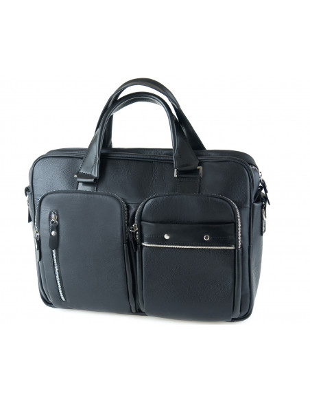 Skórzana torba na laptopa...