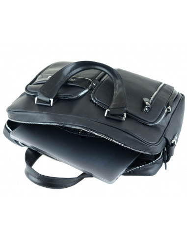 Skórzana torba na laptopa Mila - Giovani