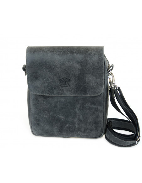 Skórzana listonoszka męska...