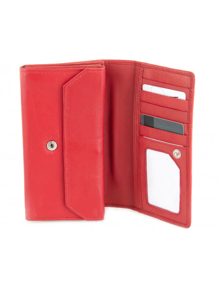 Skórzany portfel damski...