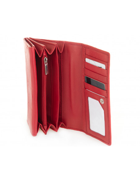 Skórzany portfel damski...