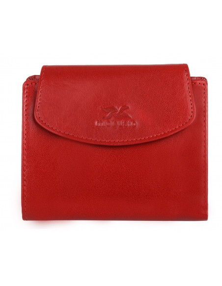 Skórzany mały portfel...