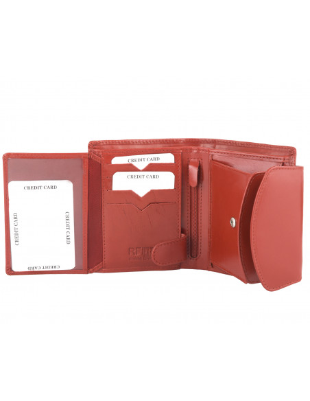 Skórzany portfel damski...