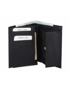 Skórzany duży portfel męski... 2