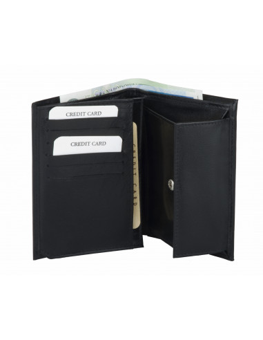 Skórzany duży portfel męski Adam -...