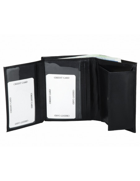 Skórzany duży portfel męski...