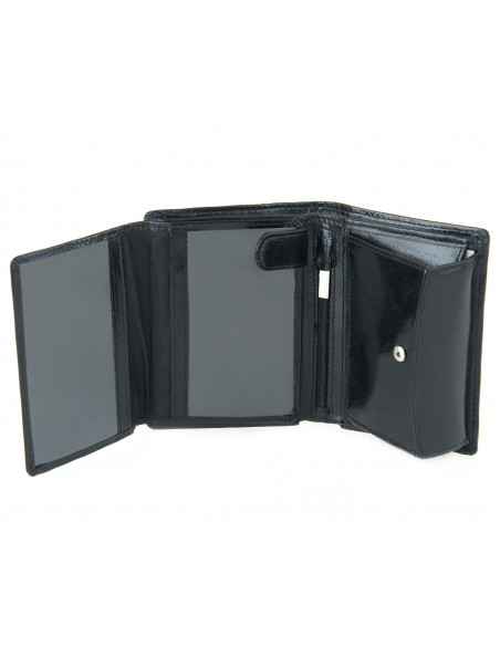 Skórzany duży portfel męski...
