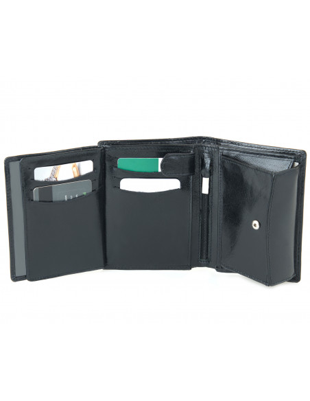 Skórzany duży portfel męski...