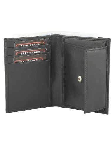 Skórzany duży portfel męski i...