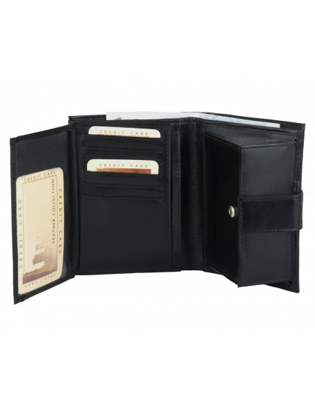 Skórzany duży portfel męski...