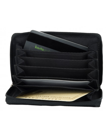 Skórzany wizytownik Emili -...